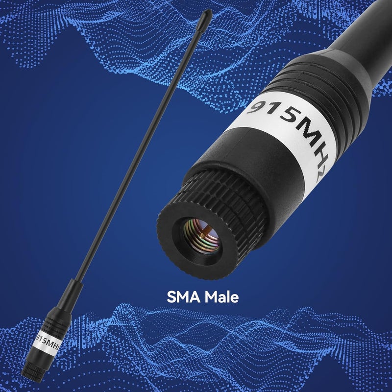MakerHawk Meshtastic LoRa Antenna 915MHz 10dBi Gain - Long Range Soft Whip with SMA Male Connector + 15cm Extension Cable for Meshtastic LoRa Maker ESP32 V3 Development Board (Enhanced Version, 39cm) - Image 3